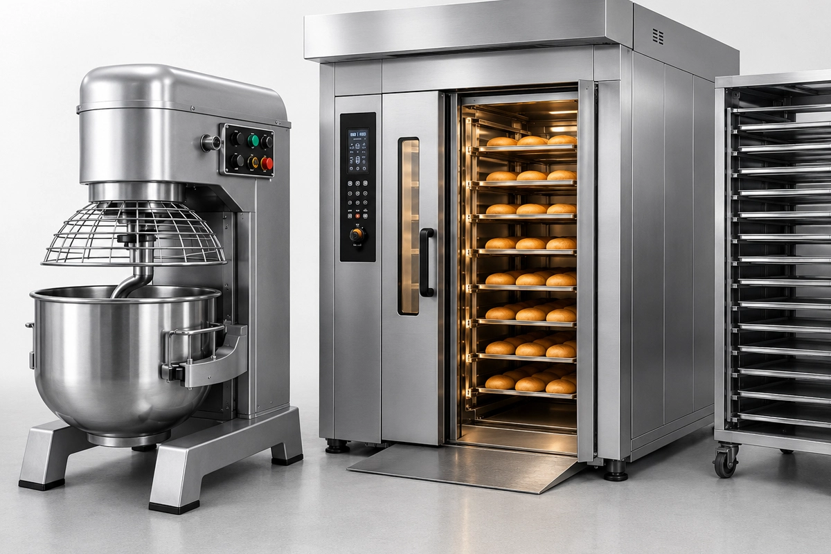 Bakery equipment spare parts