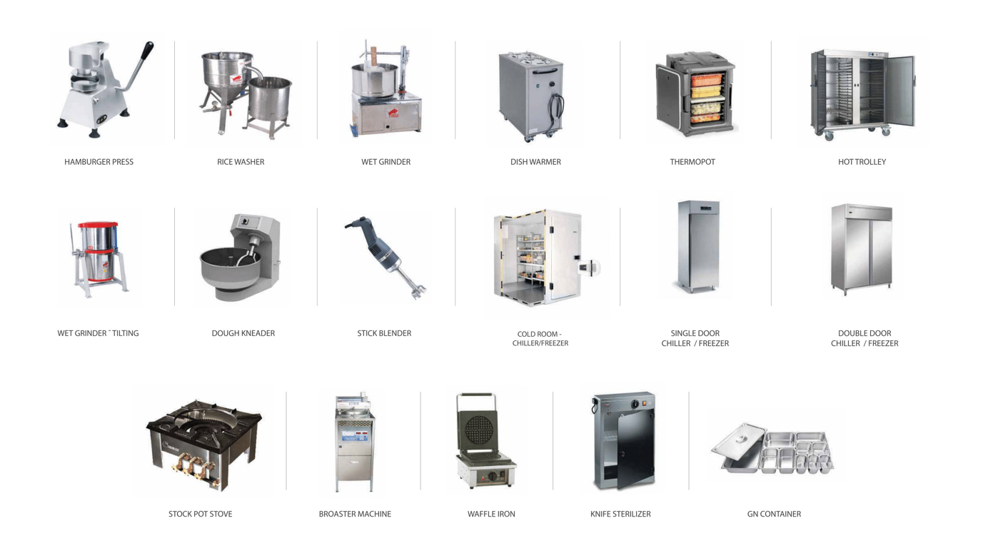 Commercial Kitchen & Restaurant Equipment Supplier in Oman